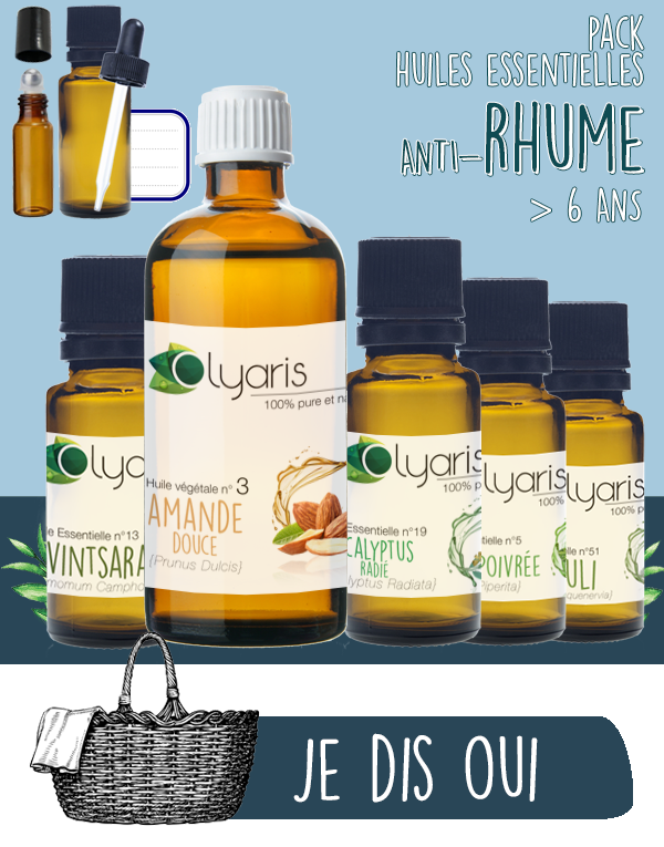 Les huiles essentielles contre le rhume - Olyaris